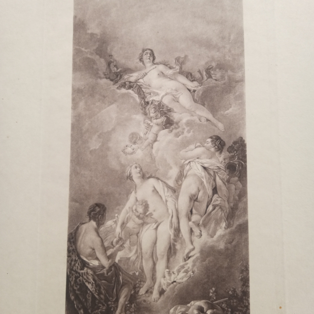 Ca 1890 Judgement Of Paris Francois Boucher